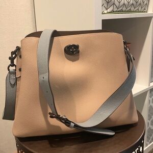 Coach purse C2590 pewter taupe
